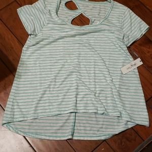 Calvin Klein performance tee w open back